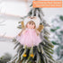 Angel Doll Christmas Ornaments Merry Christmas Decorations for Home Garland Christmas Tree Decor Navidad Xmas 2020 New Year 2021